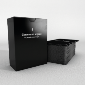 Juego de Cartas x 1u "Con eso no se jode."