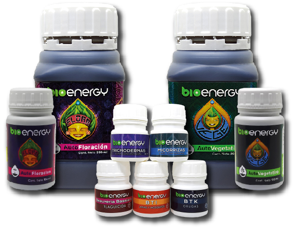 imágen de productos bio energy